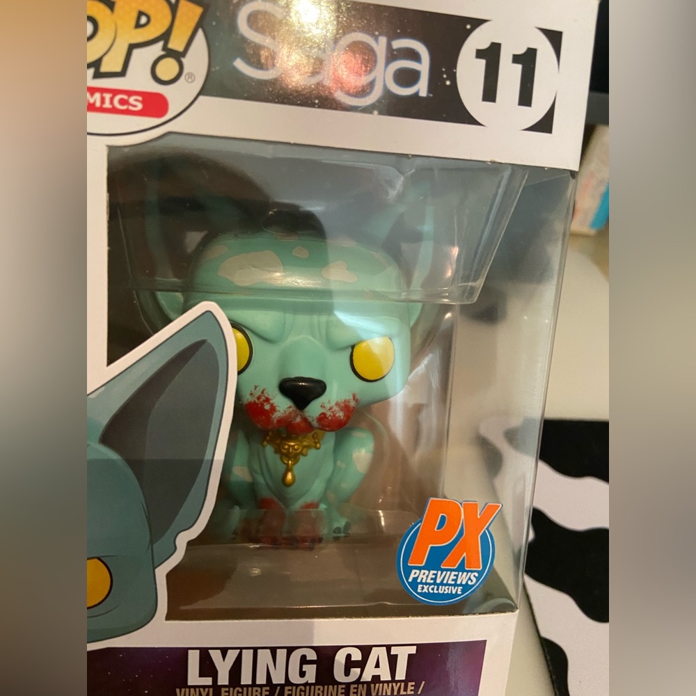Funko pop SAGA lying Cat !!